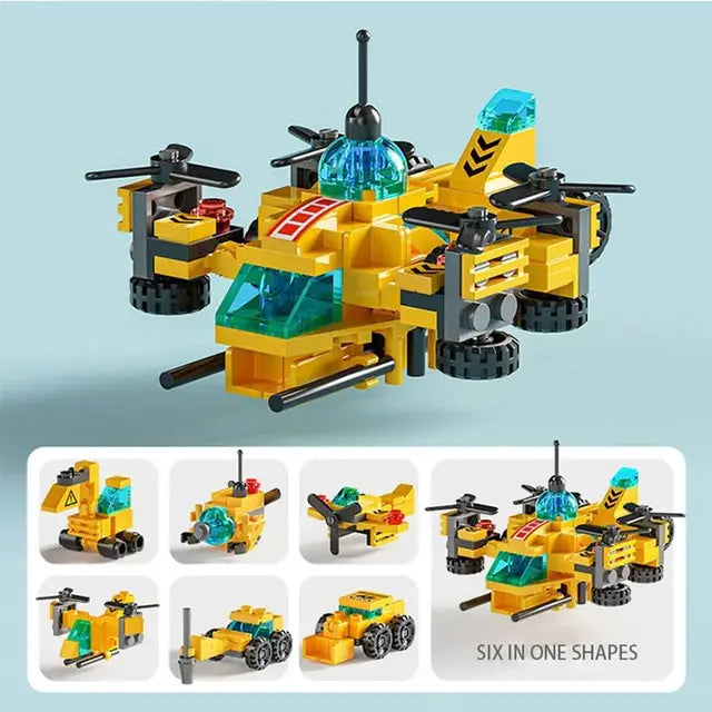 6 in 1 Mini Size Building blocks