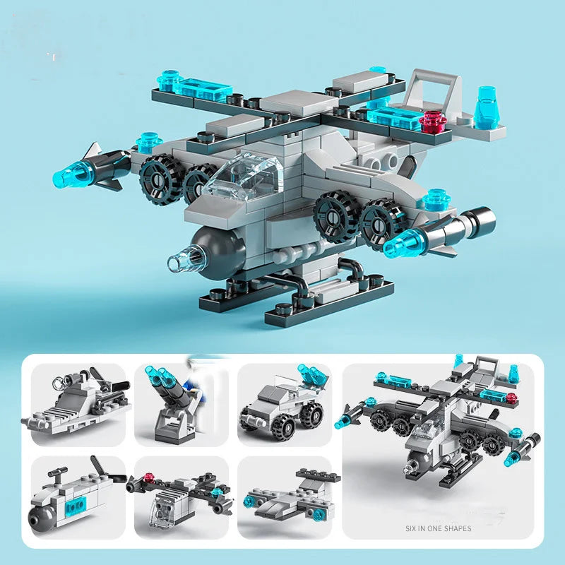 6 in 1 Mini Size Building blocks