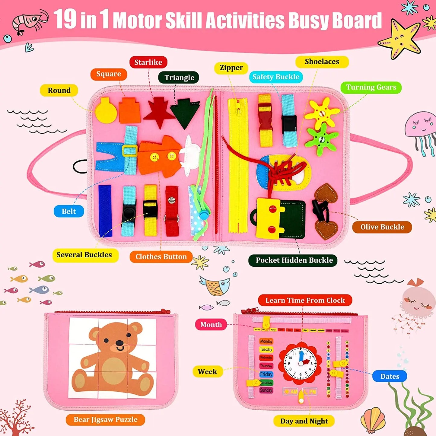 Montessori Busy Board