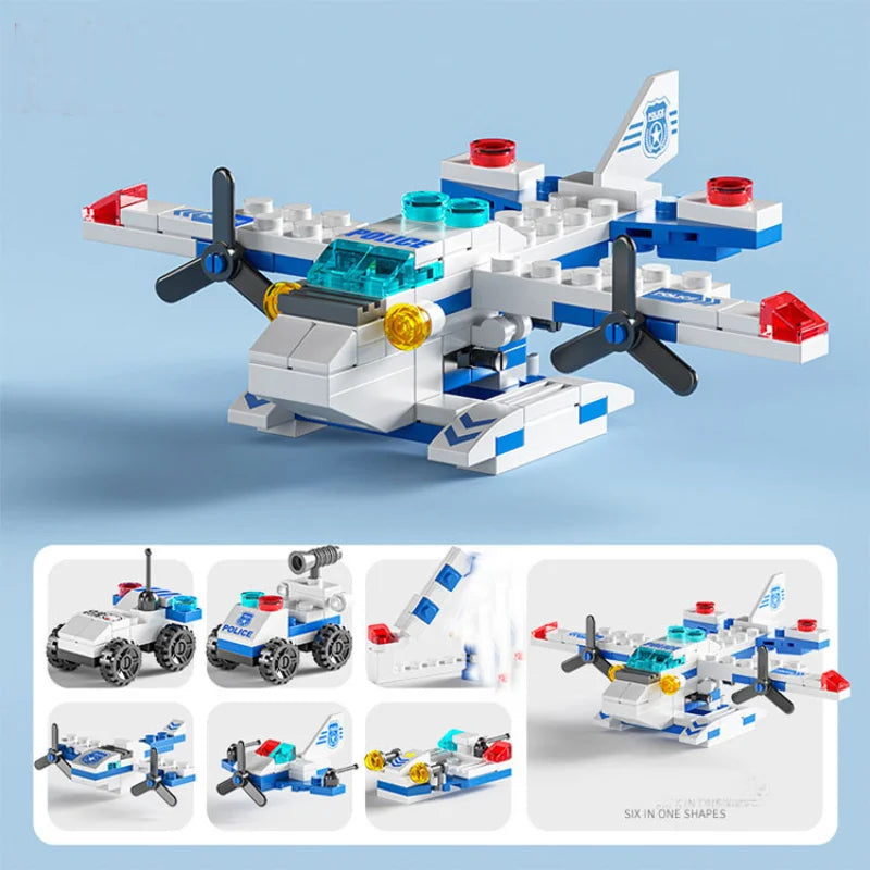 6 in 1 Mini Size Building blocks